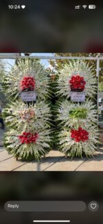 تاج گل سه طبقه کد 120 - Image 2