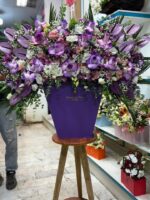 باکس گل چرمی سایز متوسط کد 304 - Image 2