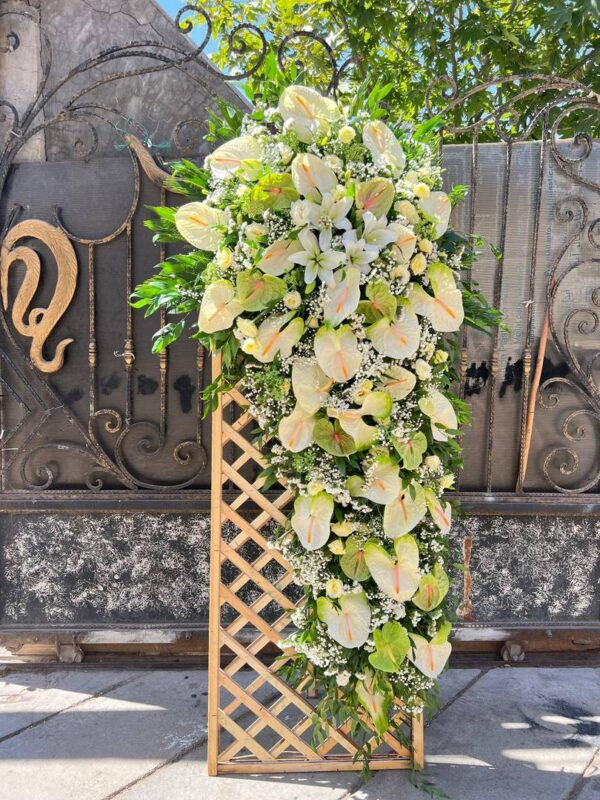 تاج گل شبکه ای کد104 - Image 2