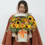 باکس گل آفتاب‌گردون کد 360