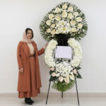 تاج گل درباری دوتیکه کد 153